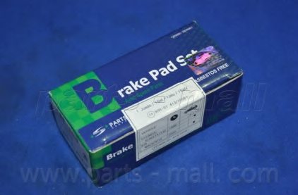 PARTS-MALL PKA-E09 Brake Pad Set, disc brake
